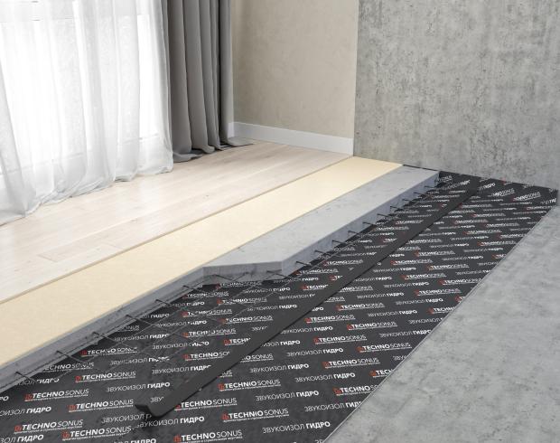 3-ci Standart – döşəmənin səs izolyasiyası (üzən döşəmə)